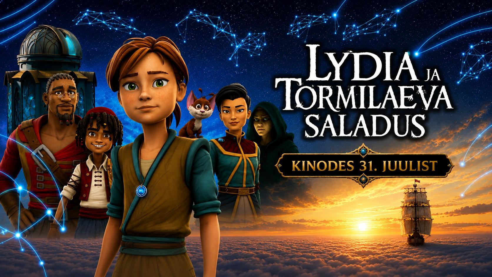 Koguperefilm “Lydia ja Tormilaeva saladus”